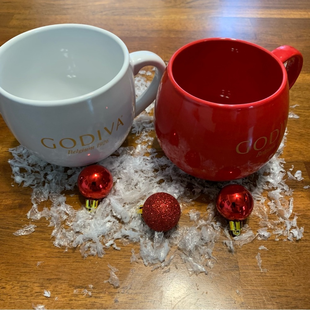 Set of Two Godiva Mugs